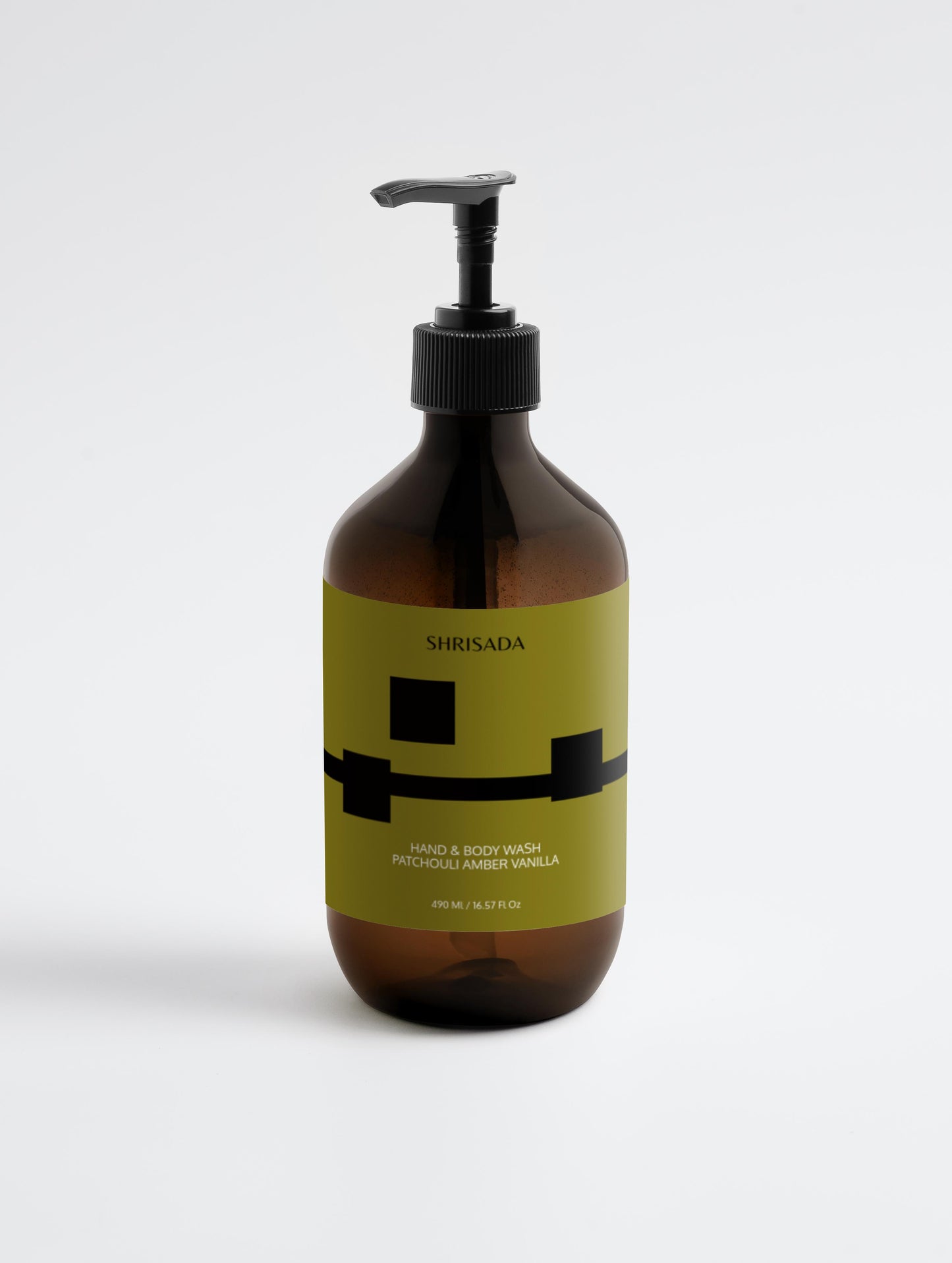 Hand & Body Wash, Patchouli & Amber Vanilla