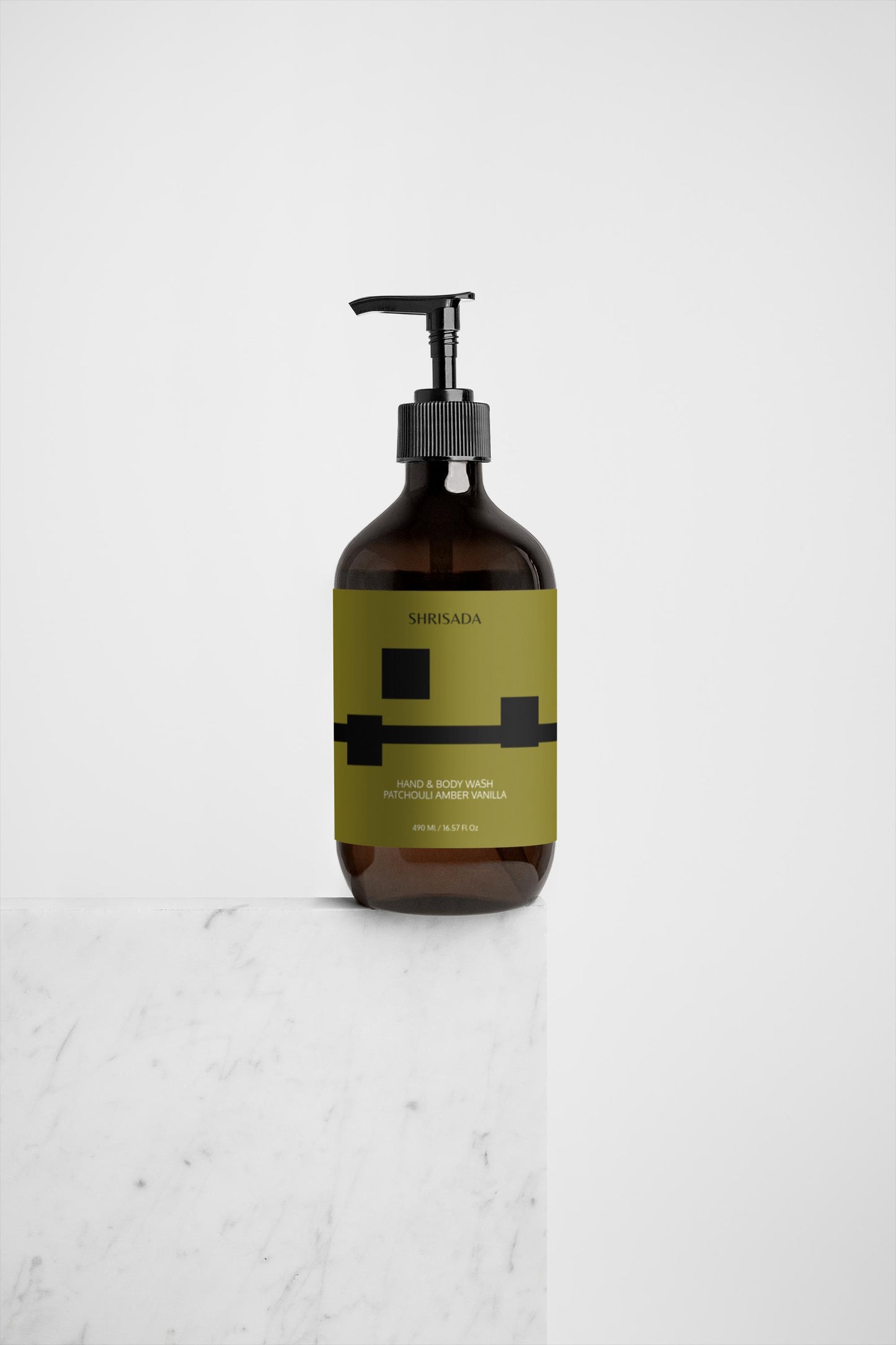 Hand & Body Wash, Patchouli & Amber Vanilla