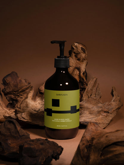 Hand & Body Wash, Patchouli & Amber Vanilla
