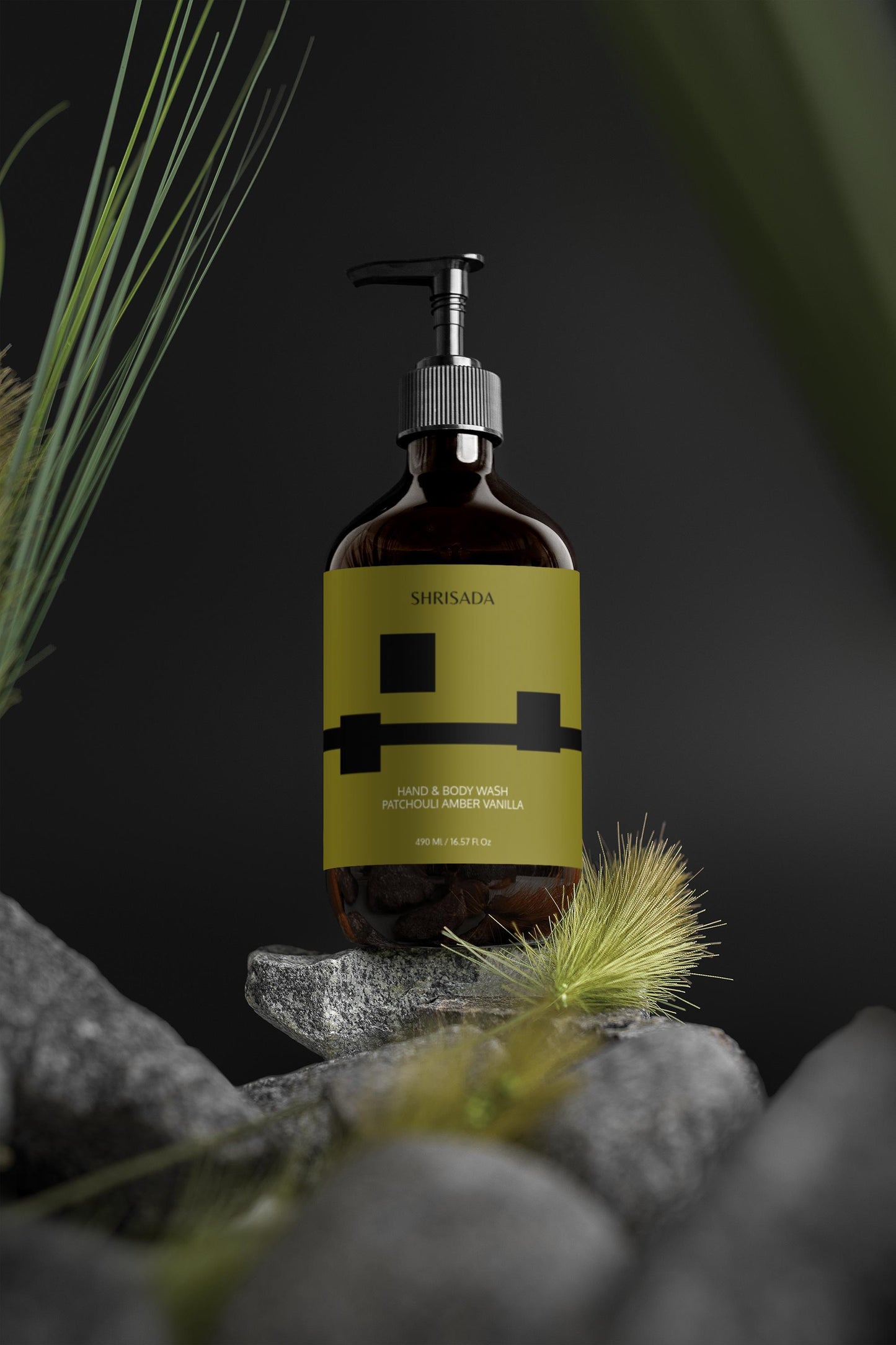 Hand & Body Wash, Patchouli & Amber Vanilla