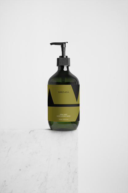 Hand & Body Wash, Dark Mint